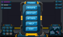 Sci-fi Robot - Game User Interface Screenshot 5