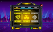 Cyberpunk Game User Interface Screenshot 3