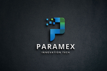 Paramex Letter P Logo Screenshot 2