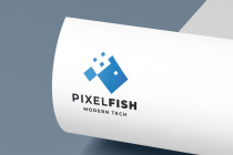 Pixel Fish Logo Screenshot 1