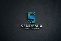 Sendemix Letter S Logo Screenshot 2