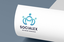 Socialex Network Manager Logo Screenshot 1