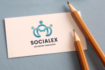 Socialex Network Manager Logo Screenshot 2