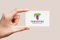 Tekosync Letter T Logo Screenshot 2