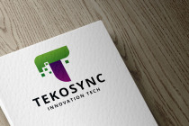 Tekosync Letter T Logo Screenshot 3