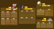 Assassin and Viking - 4 Directional Game Sprites Screenshot 2