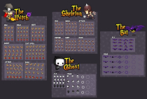 The Witch - 4 Directional Game Sprites Screenshot 2