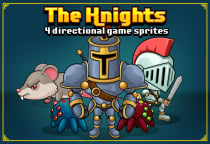 The Knight - 4 Directional Game Sprites Screenshot 1