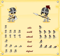 Knight vs Undead - Game Sprites Screenshot 2