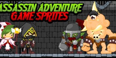 Assassin Adventure - Game Sprites