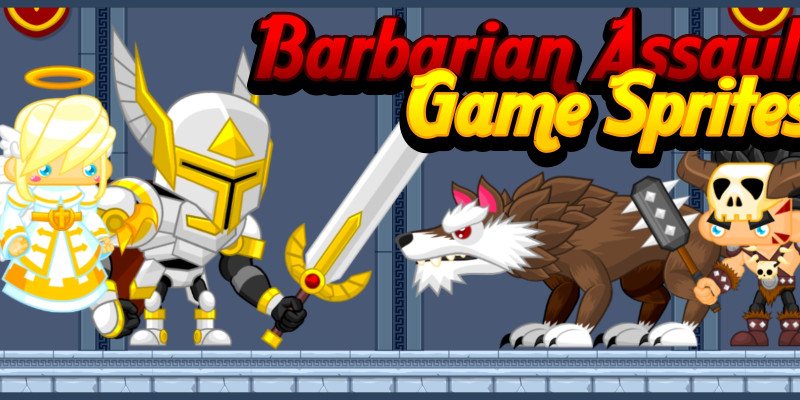 Barbarian Assault - Game Sprites