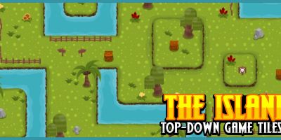 The Island - Top Down Tile Set