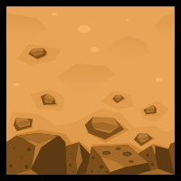 Barren Land - Top Down Tile Set