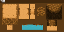 Barren Land - Top Down Tile Set Screenshot 3