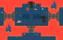 The Volcano - Top Down Game Tile Set Screenshot 2