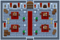 The Castle - Top Down Game Tile Set Screenshot 1