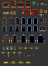 The Castle - Platformer Tile Set Screenshot 4