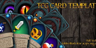 TCG Card Template