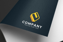 Letter U square logo design template Screenshot 2