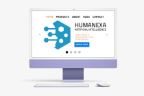 Humanexa Artificial Intelligence Logo Screenshot 2