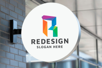 Redesign Letter R Logo Screenshot 1