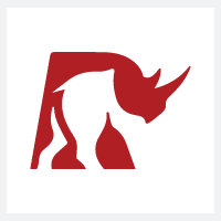 Rhino Letter R Logo