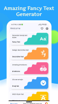 Fancy Text Generator  - Android App Template Screenshot 1