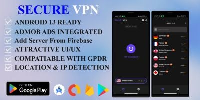 InstaVpn Fast VPN - Secure OVPN App Source Code 