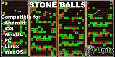 Stone Balls - Unity Indie Game Source Code