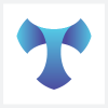 Tanosera Letter T Logo