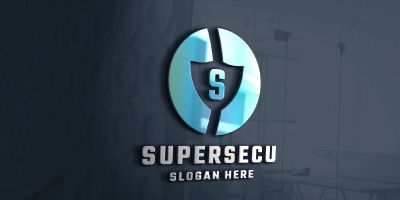 Super Secure Letter S Logo