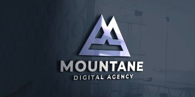 Mountane Letter M Logo
