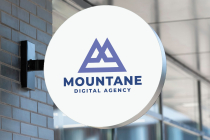 Mountane Letter M Logo Screenshot 2