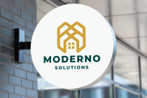 Moderno Real Estate Letter M Logo Screenshot 2