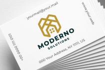 Moderno Real Estate Letter M Logo Screenshot 4