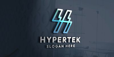 Hypertek Letter H Logo