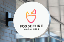 Fox Secure Shield Logo Screenshot 2