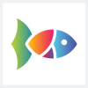 Colors Fish Logo