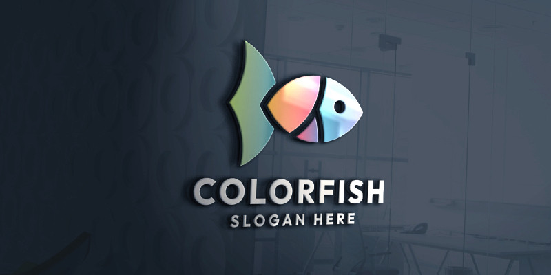 Colors Fish Logo