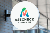Asecheck Letter A Logo Screenshot 2