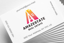 Amaze Real Estate Letter A Logo Screenshot 4