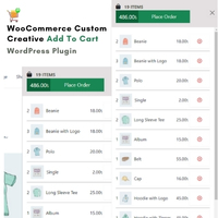 WooCommerce Custom Add To Cart WordPress Plugin