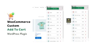 WooCommerce Custom Add To Cart WordPress Plugin