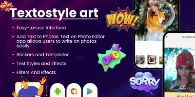 Textostyle Art - Stylish Text on Photo Android