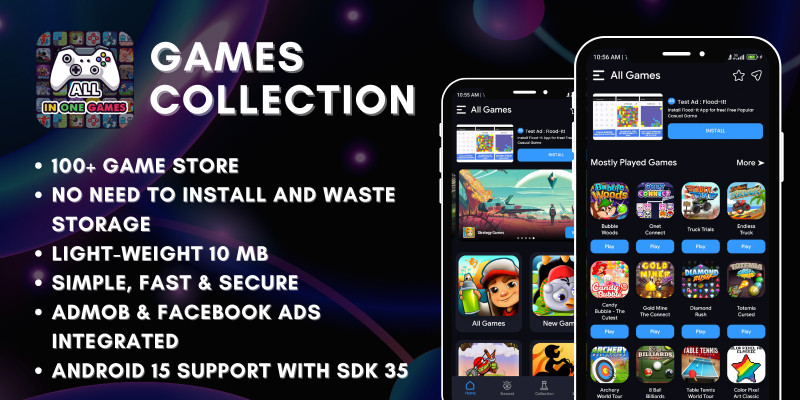 Games Collection All In One Game App Android