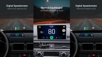 GPS Speedometer HUD Dashboard Android Screenshot 2