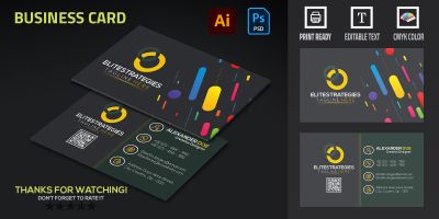 Elevate Your Identity Business Card Template