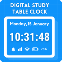 Digital Study Table Clock Android