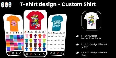 T-Shirt Design - Android App Template