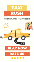 Taxi Rush - Endless Buildbox Template Screenshot 1